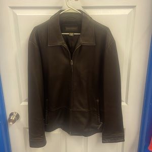Men’s leather jacket
